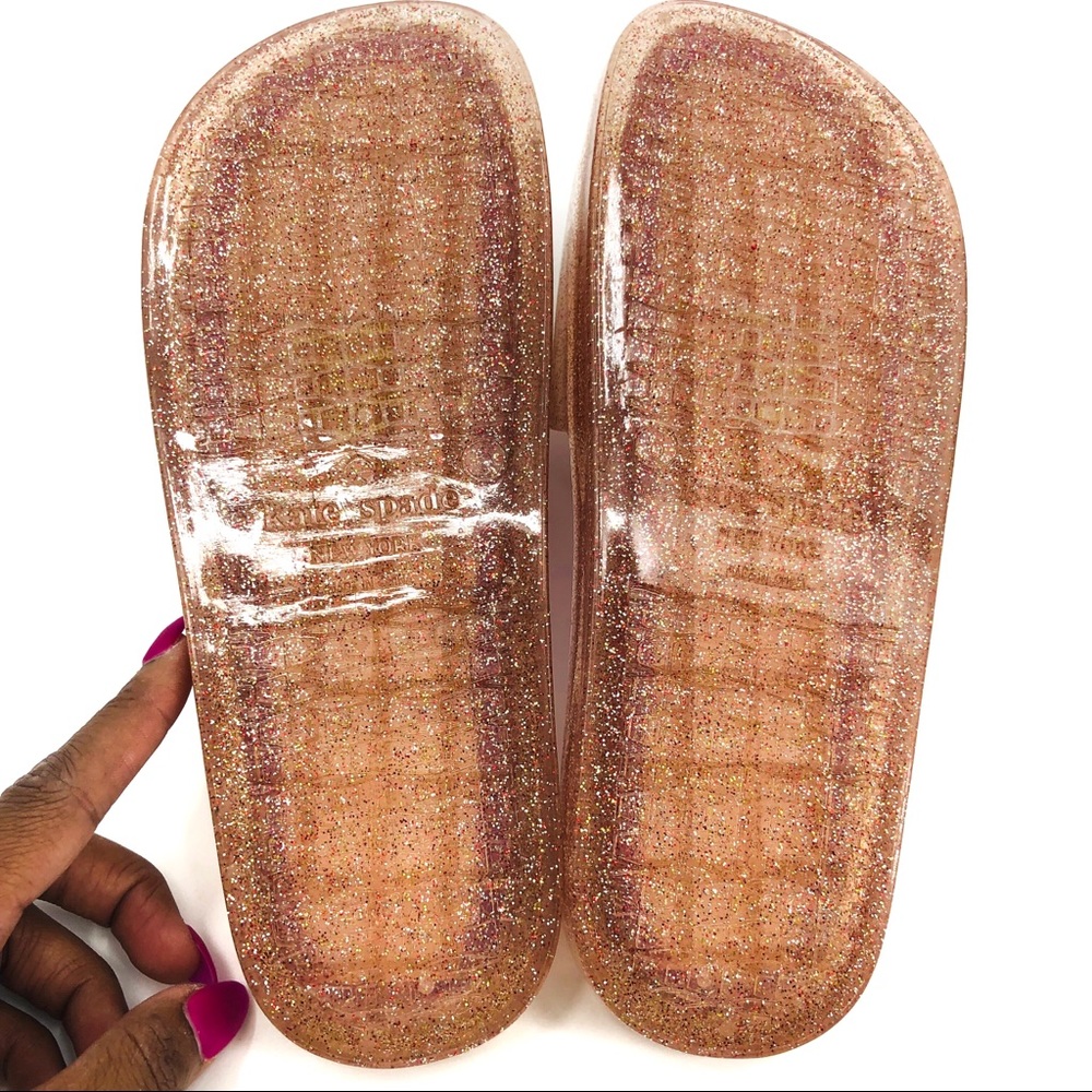 NEW!! Kate Spade Jelly Flower Flip Flop Sandals - Picture 6 of 7